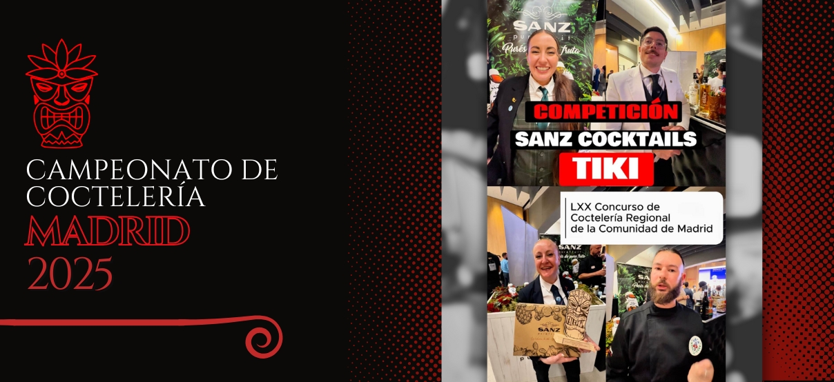 Ganadores de la Sanz Cocktails Tiki Competition Madrid 2025
